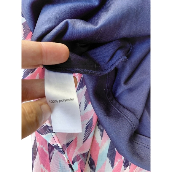 Maurices Pink and Blue Sleeveless Sundress Mini - Picture 7 of 7